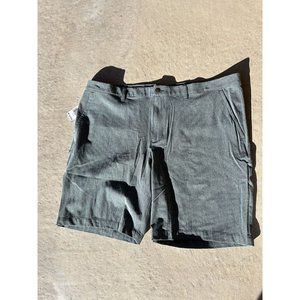 ADIDAS Golf Shorts Size 40 Crosshatch Gray 40" NEW MSRP $75 Recycled Materials